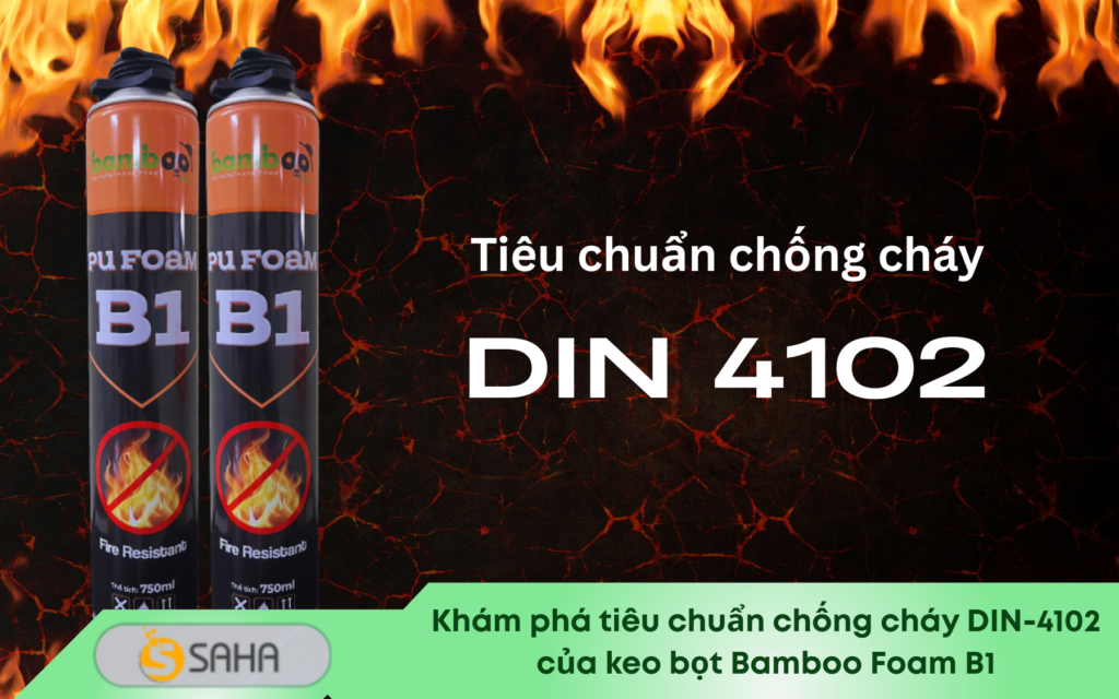 tiêu chuẩn chống cháy Bamboo PU Foam B1