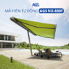 Mái hiên tự động thông minh AGS NX 830T