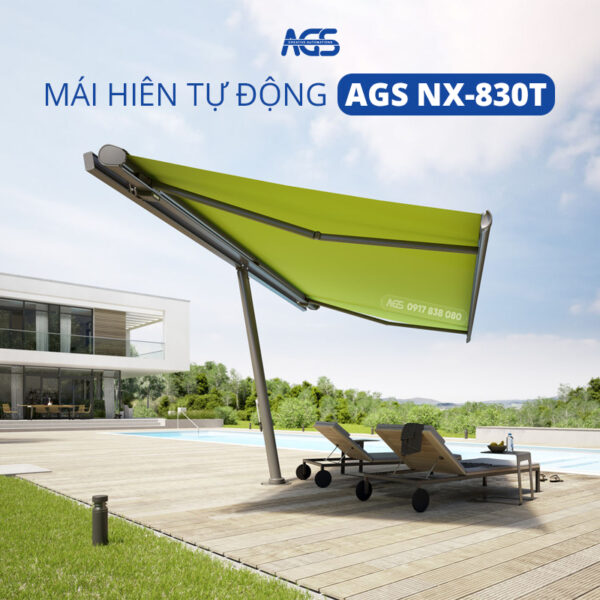 Mái hiên tự động thông minh AGS NX 830T