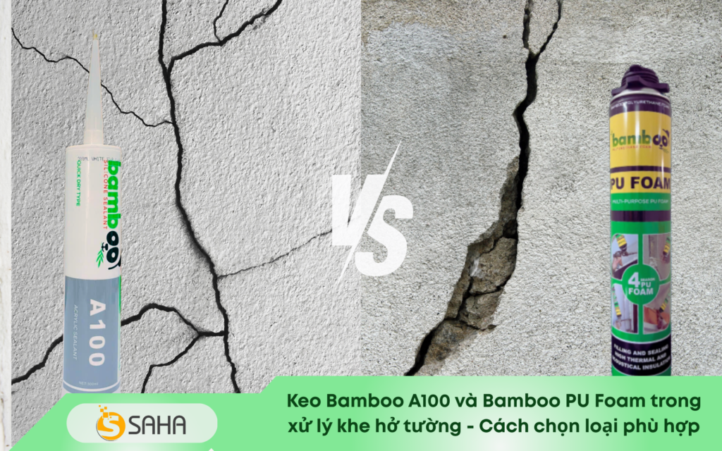 keo Bamboo A100 và Bamboo PU Foam